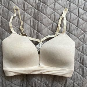 Tommy Hilfiger cream unlined racerback bra (NWOT)